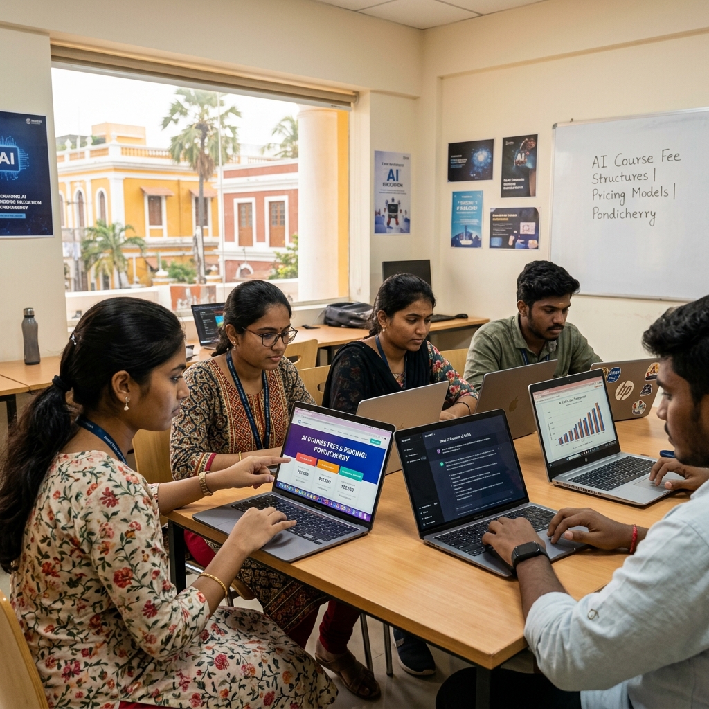 AI Course Fees in Pondicherry – Complete 2026 Guide to Pricing, Syllabus & Best Training Institutes